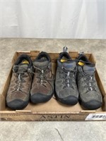 Keen hiking shoes, size 13 for both