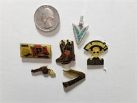 Vintage Rebel Tac Pins