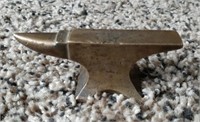 Miniature Small Brass Anvil