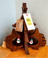 Maple Christmas Stocking Wall Hanging