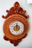 Battery Operated Wall Mount Clock &