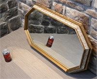 Miroir vintage dans cadre en bois,
