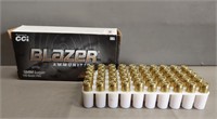 50 Rds--Blazer 9MM Luger Ammunition