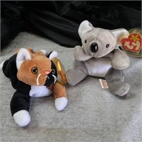 Ty Beanie Babies - Chip and Mel