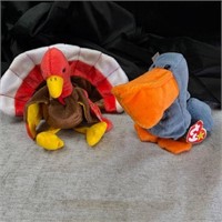 Ty Beanie Babies - Gobbles and Scoop