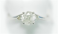 $7400. 14K Diamond Ring
