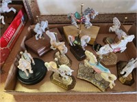10 Vintage Carousel Horse Music Boxes