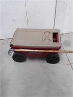 Garden cart with tools