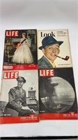 Vintage Life/Look magazines (1940s Jimmy Stewart,