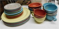 1960's Prolon Ware: 5 dinner plates -