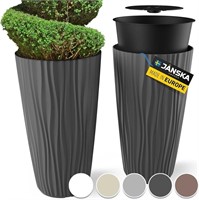 Janska M-Resin Heavy Duty Tall Planter 24