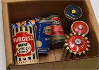 Lot Antique Batteries