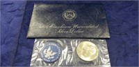 (1) 1974 Eisenhower Uncirculated Silver Dollar