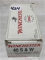 (26) Rounds 40 S&W 165GR