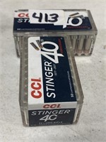 (100) Rounds .22 Stinger 32GR 1640FPS