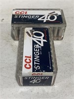 (100) Rounds .22 Stinger 32GR 1640FPS