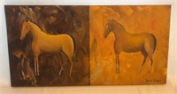 Original Horse Painting on Canvas by Steve