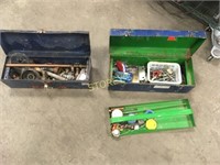 2 Blue Tool Boxes