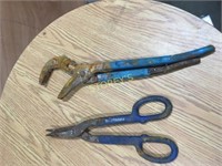 Adj. Wrench & Cutter - rusty