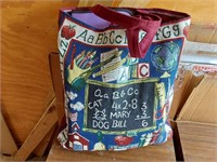 Teacher Bag w. Knitting Supplies