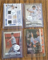 Collectible Cal Ripken Baseball Cards (4)