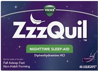 Vicks ZzzQuil 28ct LiquiCaps Night Time Sleep Aid