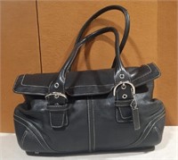 Leather Coach Hampton Soho Satchel Handbag.HB14B1