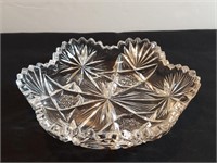 Westmoreland Bright Heavy Crystal Dish