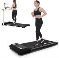 2 in 1 Desk Treadmill  2.5HP - Office 1-Black