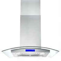 Cosmo 30 Island Hood  Stainless Steel