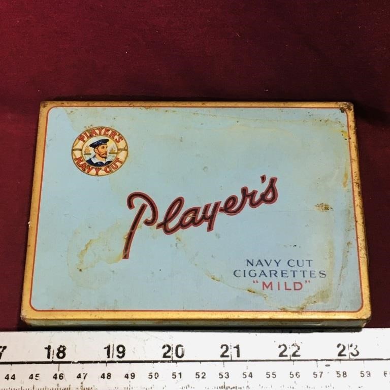 Player's Mild Cigarette Tin (Vintage)