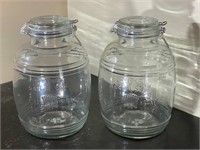 Cracker Barrel Style Jars