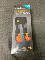 action heat heated socks small medium