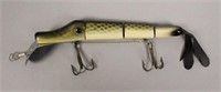 Bud Stewart Muskie Whiptail Jointed Fishing Lure