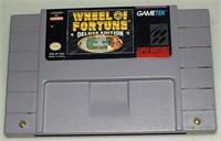 Wheel of Fortune Del Super Nintendo Snes Game T&W