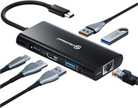UtechSmart USB C Hub, USB C Ethernet Multiport