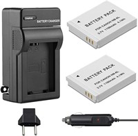 Venwo 2 Pack NB-6L/NB-6LH Battery and Charger kit