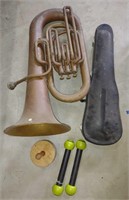 M Slater Horn, Violin, & other Musical Instruments