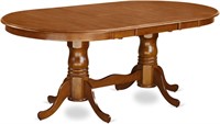 Plainville Dining Table  42x78  Saddle Brown