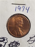 BU 1974 Lincoln Penny