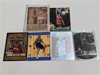 (6) Basketball Cards