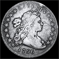 1796 Draped Bust Dollar NICELY CIRCULATED