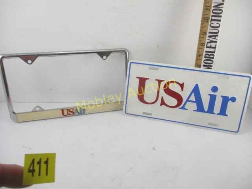 US AIR LICENSE PLATES