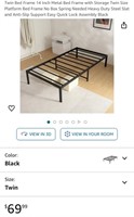 Twin Bed Frame (Open Box)