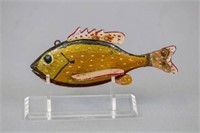 5" Folk Art Fish Spearing Decoy by Unknown Maker,