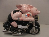 Biker/Hog Cookie Jar