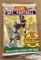 1990 Score Series 2 Football Cards Pack