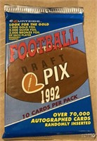 1992 Football Draft PIX Cards Pack