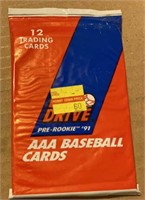 Line Drive AAA baseball Minor League cards Pack