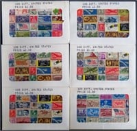 USA 200 COMMERCIAL PACKS USED FINE-VF